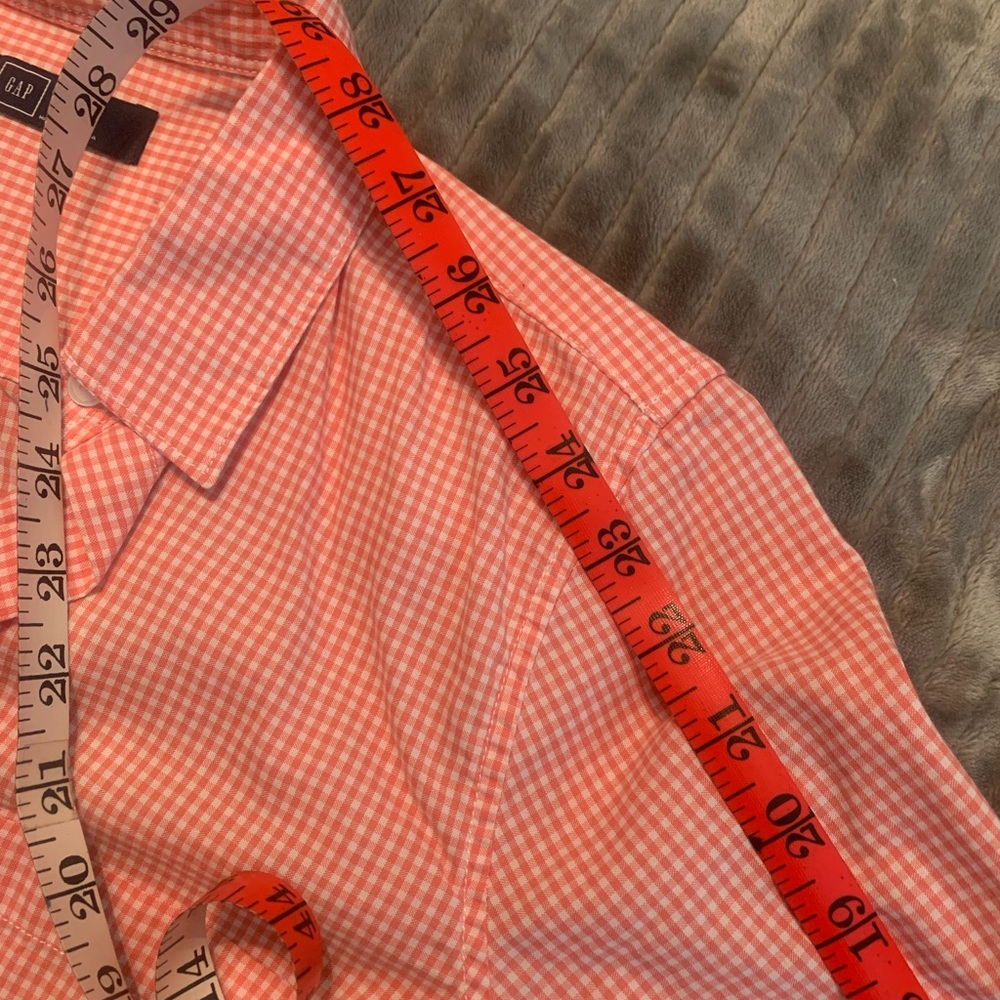 Gap button down gingham top - Picture 6 of 6